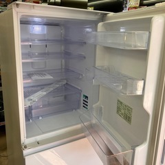 🧊SHARP シャープ🧊350Lどっちもドア冷蔵庫🧊2022年製🧊ガラストップ🧊プラズマクラスター🧊自動製氷🧊オールホワイト🧊SJ-GE35H-W🧊7649の画像