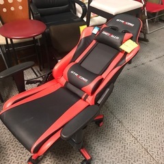 ジャングルジャングル貝塚店　GTRACING ゲーミングチェア　リクライニング　レッド　人気　貝塚市　二色浜　リサイクルショップの画像