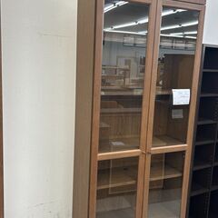 ★リユースのサカイ千葉中央店★  収納棚 ブラウン H250×D30×W80 クリーニング済み TC5875の画像