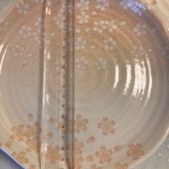 新品　桜柄　食器５枚と籠セットの画像