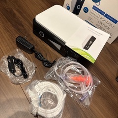 ポータブル酸素発生器＆酸素投与キット新品未使用の画像