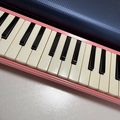 鍵盤ハーモニカ　ピアニカ　ピンクの画像