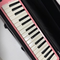 鍵盤ハーモニカ　ピアニカ　ピンクの画像