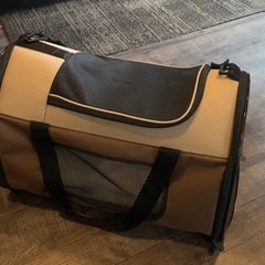 ペット用キャリーバッグ　アイリスオーヤマ
の画像