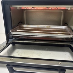 オーブントースター アビテラックス Abitelax AT-100 トースター 2024年製 高年式 ホワイト キッチン家電 mw0946の画像