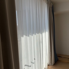 カーテン、レースカーテン　中古　410×235の窓用の画像