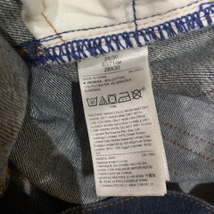 GAP　スキニーデニム　28x30の画像