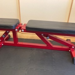 FIELDOOR フラットインクラインベンチ 8段階×4調整可能(32通り) [ダンベル トレーニング ベンチプレス]の画像