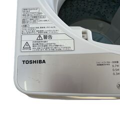 【ドリーム池田店】東芝　5kg洗濯機　AW-5G6　2018年製　給水ホースなし【02568000123582】の画像