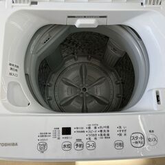 【ドリーム池田店】東芝　5kg洗濯機　AW-5G6　2018年製　給水ホースなし【02568000123582】の画像