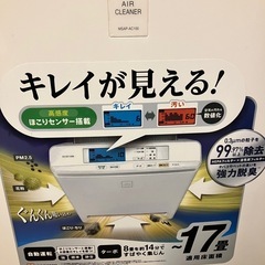 空気清浄機【差し上げます】の画像