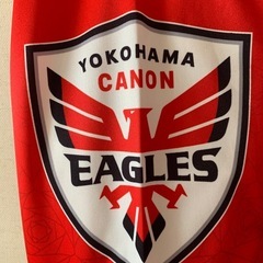 CANON EAGLES YOKOHAMA ラグビー ユニフォーム 長袖 レッドの画像
