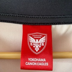 CANON EAGLES YOKOHAMA ラグビー ユニフォーム 長袖 レッドの画像