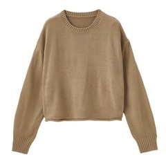 アウター、ニット、ニット帽、マフラー／4点セットの画像