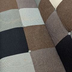 早急カラフルソファベッド3人がけ(難アリ)長さ180cm程の画像