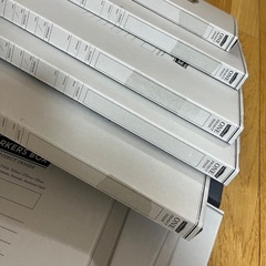 未使用使用済み混合 8個セットWORKERS BOX （ワーカーズボックス） A4サイズ 書類整理 ハイモジモジ 切手シートデラックススペアの画像