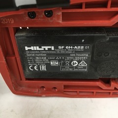 【中古】【店頭引取限定】HILTI ヒルティ ドライバドリル SF6H-A22 19,800円の画像