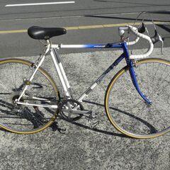 パナソニック　デモンタ　輪行分割フレーム　ロードバイク　535mm　　1992年頃　フレームポンプ・ハーフクリップ付　panasonic  demontaの画像