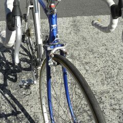 パナソニック　デモンタ　輪行分割フレーム　ロードバイク　535mm　　1992年頃　フレームポンプ・ハーフクリップ付　panasonic  demontaの画像