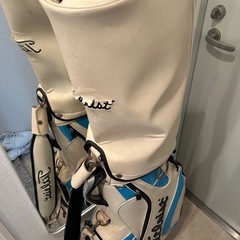 Titleist ゴルフクラブセット ホワイトブルーの画像