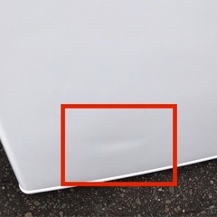 Te126●札幌市内 配達無料●22年製！アイリスオーヤマ IUSD-6B-Wノンフロン冷凍庫 60Lフリーザー●USEDの画像