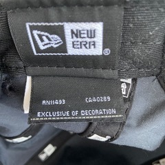 NEW ERA帽子  の画像