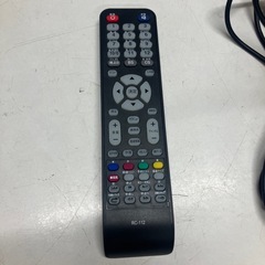 I2512-508　アペックス ハイビジョン液晶テレビ 32インチ 年式不明 リモコンあり AP3230BJ 地上波のみ視聴確認済みの画像