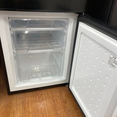 2ドア冷蔵庫 IRIS OHYAMA IRSD-14A-B 2020年製の画像