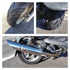 マジェスティ125　125cc　実働　原付2種　マフラー　距離浅の画像