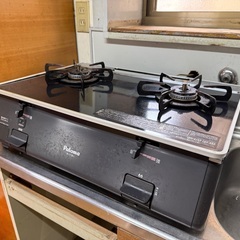 中古 都市ガス 2口ガスコンロの画像