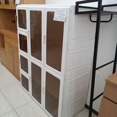 ★リユースのサカイ日立店★HJ8717  プラスチック製クローゼット ホワイト H136×D50×W104 クリーニング済み の画像