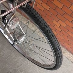 自転車店から出品です。4年使用のタウンサイクルの画像
