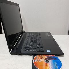 TOSHIBA　15インチ　core i7　8GB　SSD　カメラ　Wi-Fi　Bluetooth　ブルーレイ　テンキー　Microsoft Office2021　Windows11④の画像