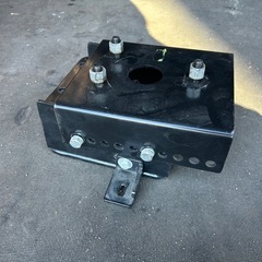 ジムニーJB２３　スペアタイヤ移動ブラケットの画像