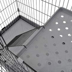 OSJ キャットケージ 猫 ケージ キャットケージ 2段の画像