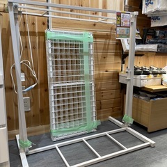 配達可【シングルベッドフレーム　白】【管理番号1220】野の画像