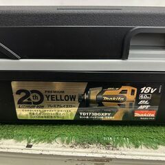 マキタ TD173DGXPY 充電式インパクトドライバー 20周年モデル プレミアムイエロー【野田愛宕店】【店頭取引限定】【未使用】管理番号：IT58VDR01KZSの画像