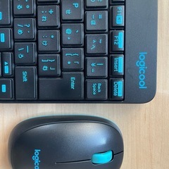 ワイヤレスキーボードとマウスのセット logicool ロジクール K24キーボードとM212マウスの画像
