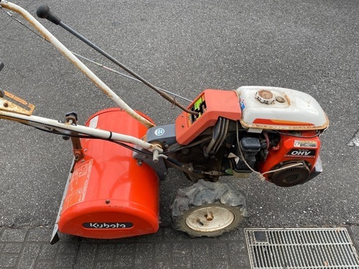 クボタ管理機　TR−6 土の助