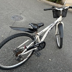 【難あり】キッズ向け自転車26インチ　の画像