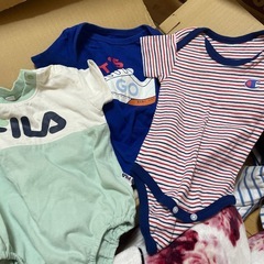 1枚50円 20着↑ 60-80cm ロンパース カバーオール 保育園着に　まとめ売り の画像