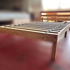 【自社配送は札幌市内限定】NITORI/ニトリ SDフレーム パック NA-S 木製ベッドフレーム 中古品 分割可能 店頭お引き取り歓迎/藻岩倉庫の画像