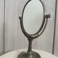 資生堂 スタンドミラー 鏡 花椿 SHISEIDO 昭和レトロ 記念品 化粧の画像