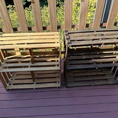 ⭐️早い者勝ち⭐️ スノコ　ラック　2個セットの画像