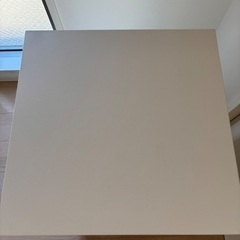 イケヤ　ラック　白色約41×41×72センチの画像