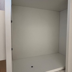 イケヤ　ラック　白色約41×41×72センチの画像