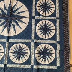 キルトの敷物　リバーシブルの画像