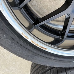 深リム　 SSR EXECUTOR EX02 18インチ　新品タイヤセットの画像