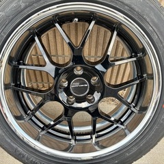 深リム　 SSR EXECUTOR EX02 18インチ　新品タイヤセットの画像