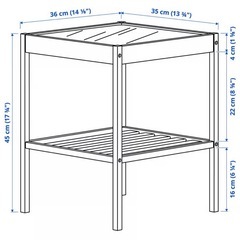 サイドテーブルの画像